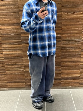 「アイテム（スウェットパンツ）」を使った、jmgjttmmgpさん（メンズ・165cm・10代）の秋コーディネート