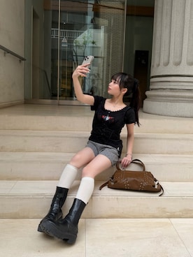 misakiさん（レディース・145cm）の春コーディネート