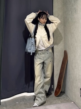 misakiさん（レディース・145cm）の冬コーディネート