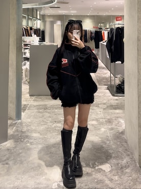 misakiさん（レディース・145cm）の冬コーディネート