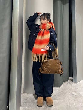 misakiさん（レディース・145cm）の冬コーディネート