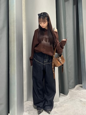 「アイテム（パンプス）」を使った、misakiさん（レディース・145cm）の秋コーディネート