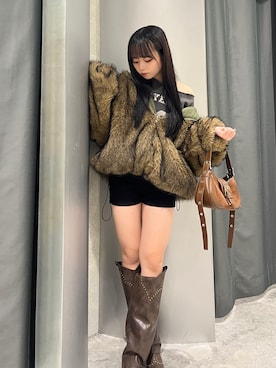 「アイテム（スウェット）」を使った、misakiさん（レディース・145cm・20代）の秋コーディネート