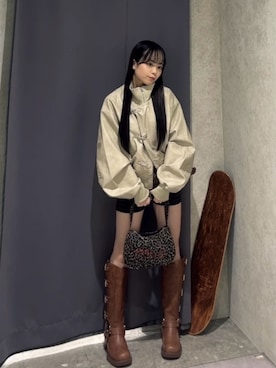 misakiさん(レディース・145cm)の冬コーディネート