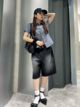 「大人可愛い、夏」｜2pnwlさん（レディース・145cm）の夏コーディネート