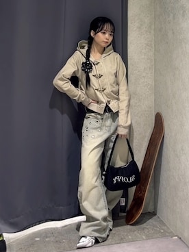 misakiさん（レディース・145cm）の冬コーディネート