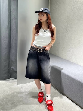 「アイテム（パンプス）」を使った、2pnwlさん（レディース・145cm）の夏コーディネート
