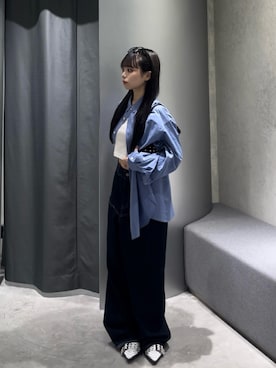 「アイテム（パンプス）」を使った、misakiさん（レディース・145cm）の夏コーディネート