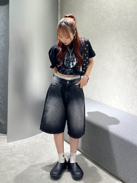 「アイテム（アクセサリー）」を使った、misakiさん（レディース・145cm）の夏コーディネート