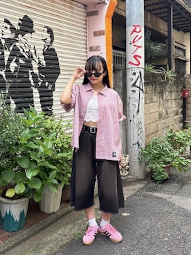 「MSG（エムエスジー）のアイテム」を使った、keiさん（レディース・161cm）の夏コーディネート