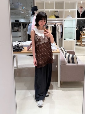 タハラノドカさん（レディース・156cm）の夏コーディネート