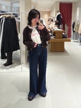 タハラノドカさん（レディース・156cm）の冬コーディネート