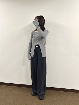 タハラノドカさん（骨格ナチュラル・レディース・156cm）の秋コーディネート