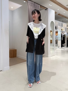 タハラノドカさん（レディース・156cm）の夏コーディネート