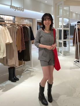 タハラノドカさん（骨格ナチュラル・レディース・156cm）の秋コーディネート
