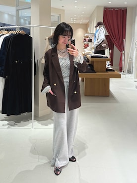 タハラノドカさん（レディース・156cm）の冬コーディネート