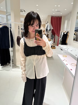 タハラノドカさん（骨格ナチュラル・レディース・156cm）の秋コーディネート