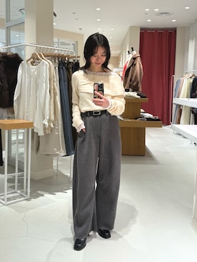 タハラノドカさん（レディース・156cm）の冬コーディネート