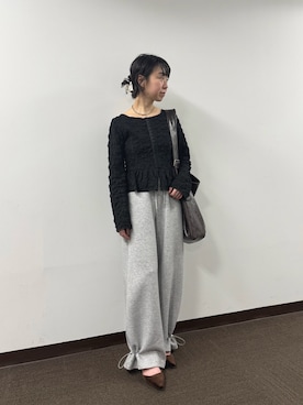 タハラノドカさん（レディース・156cm）の冬コーディネート