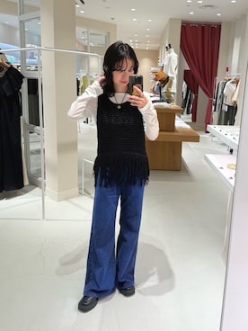 タハラノドカさん（骨格ナチュラル・レディース・156cm）の秋コーディネート
