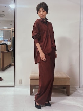 IWAMOさん(レディース・168cm)の秋コーディネート