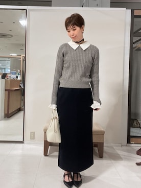 IWAMOさん（レディース・168cm）の秋コーディネート