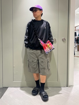 「BEAVER（ビーバー）のアイテム」を使った、funatoさん（メンズ・166cm）の夏コーディネート