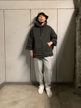 「JUNIPER（ジュニパー）のアイテム」を使った、funatoさん（メンズ・166cm）の春コーディネート