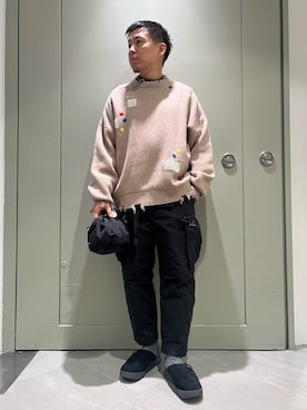 funatoさん（メンズ・166cm）の冬コーディネート