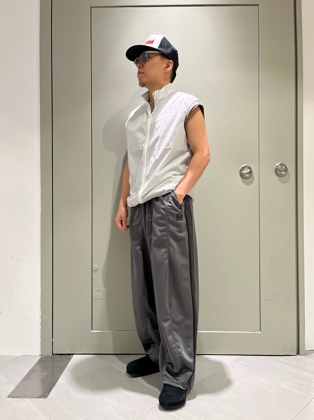 needles キャップ ジャイアンツ トラックパンツ NEEDLES/ニードルズ