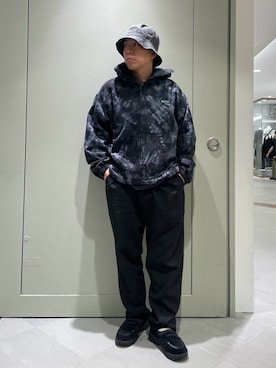 「MANASTASH（マナスタッシュ）のアイテム」を使った、funatoさん（メンズ・166cm）の春コーディネート