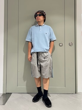「ゴルフコーデ」｜funatoさん（メンズ・166cm）の夏コーディネート