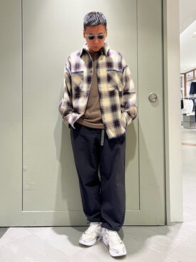「Schott（ショット）のアイテム」を使った、funatoさん（メンズ・166cm）の夏コーディネート