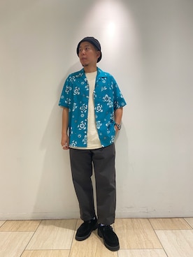 funatoさん（メンズ・166cm）の夏コーディネート