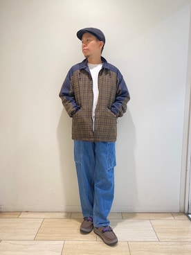 「rajabrooke（ラジャブルック）のアイテム」を使った、funatoさん（メンズ・166cm）の秋コーディネート