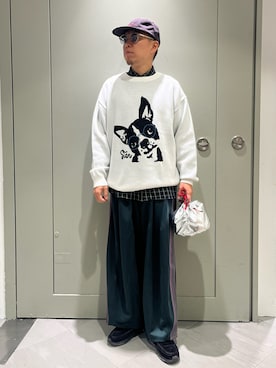 「BEAVER（ビーバー）のアイテム」を使った、funatoさん（メンズ・166cm）の秋コーディネート