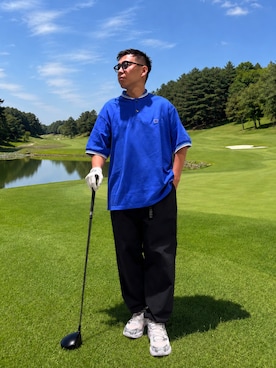 「Schott（ショット）のアイテム」を使った、funatoさん（メンズ・166cm）の夏コーディネート