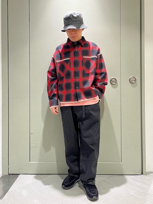 GRAMICCI×BEAVER/グラミチ×ビーバー 別注TUCK TAPERD DENIM PANT