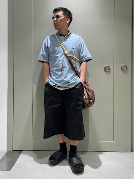 「BEAVER（ビーバー）のアイテム」を使った、funatoさん（メンズ・166cm）の春コーディネート