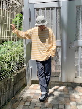 funatoさん（メンズ・166cm）の夏コーディネート