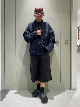 「BEAVER（ビーバー）のアイテム」を使った、funatoさん（メンズ・166cm）の春コーディネート