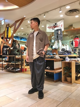 funatoさん（メンズ・166cm）の夏コーディネート