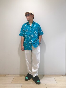 funatoさん（メンズ・166cm）の夏コーディネート