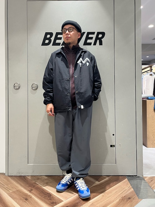 MANASTASH/マナスタッシュ TWIN PEAKS COACHES JACKET ツイン