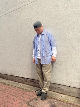 funatoさん（メンズ・166cm）の春コーディネート