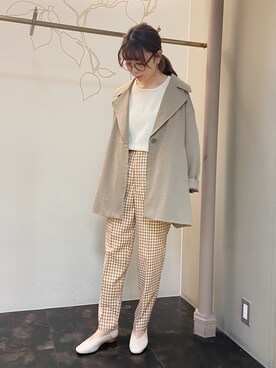 Fujikoさん（レディース・158cm）の春コーディネート
