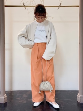 Fujikoさん（レディース・158cm）の春コーディネート