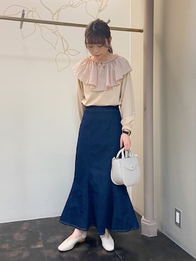 Fujikoさん（レディース・158cm）の春コーディネート