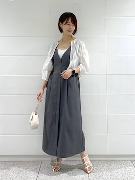 uemiさん（レディース・163cm）の夏コーディネート