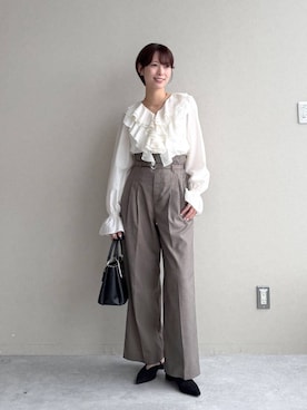 uemiさん（レディース・163cm）の秋コーディネート